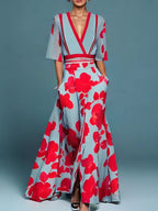 Abito floreale estivo elegante - Afrodite