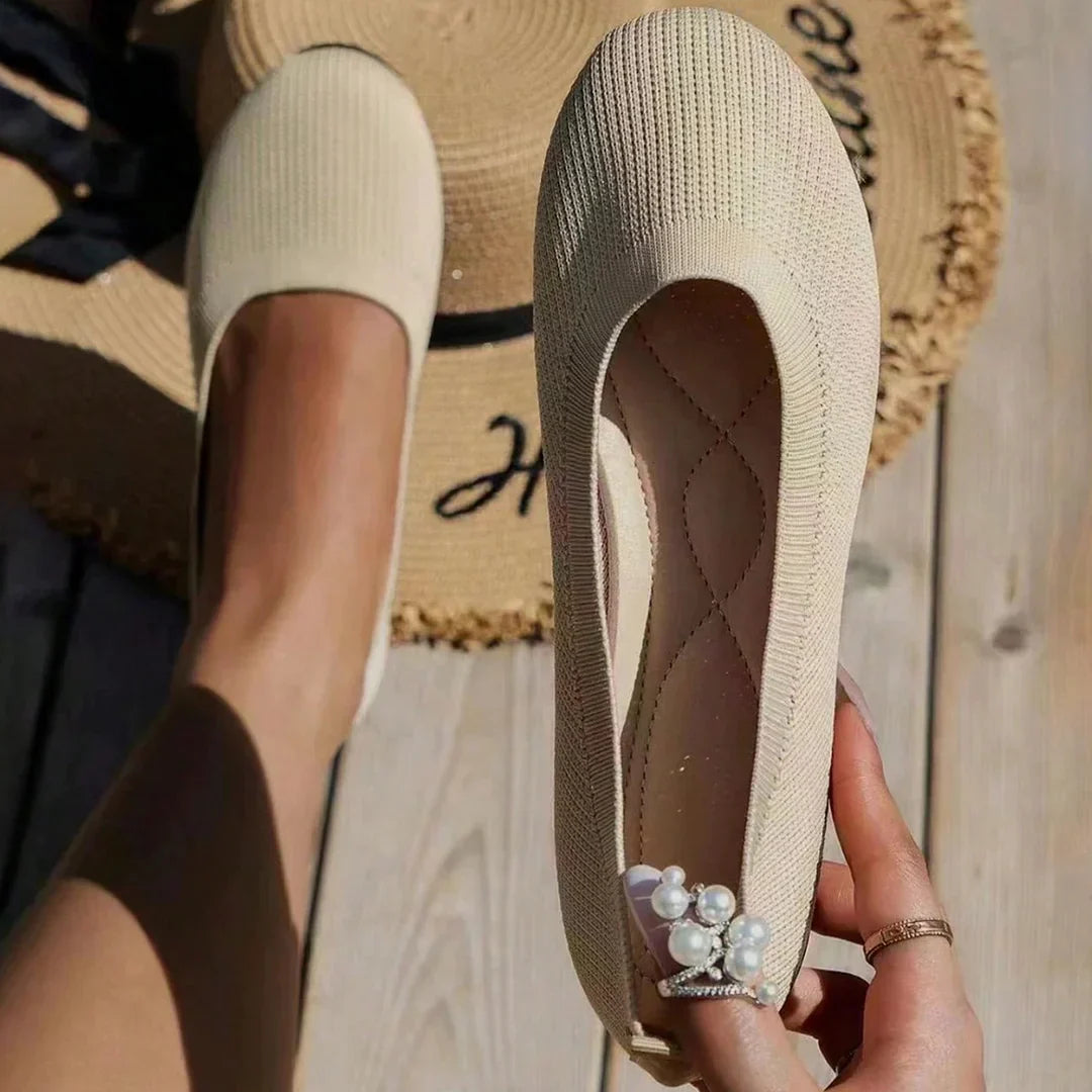 Scarpe ballerina traspiranti e antiscivolo - Eleonora