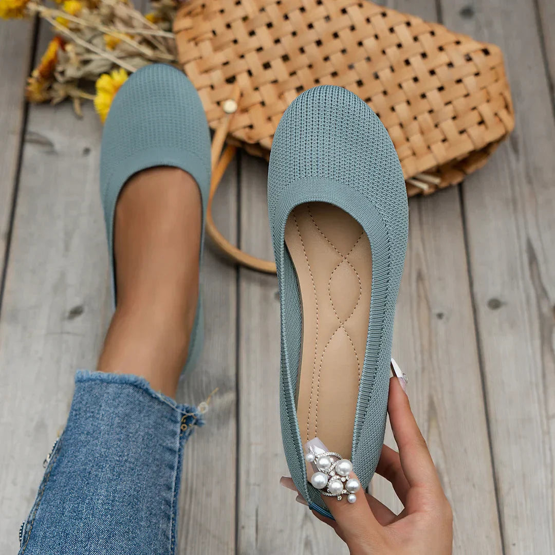 Scarpe ballerina traspiranti e antiscivolo - Eleonora