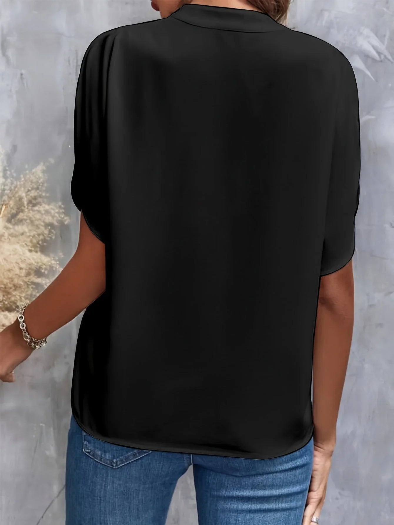 Camicia elegante scollo a V - Tina