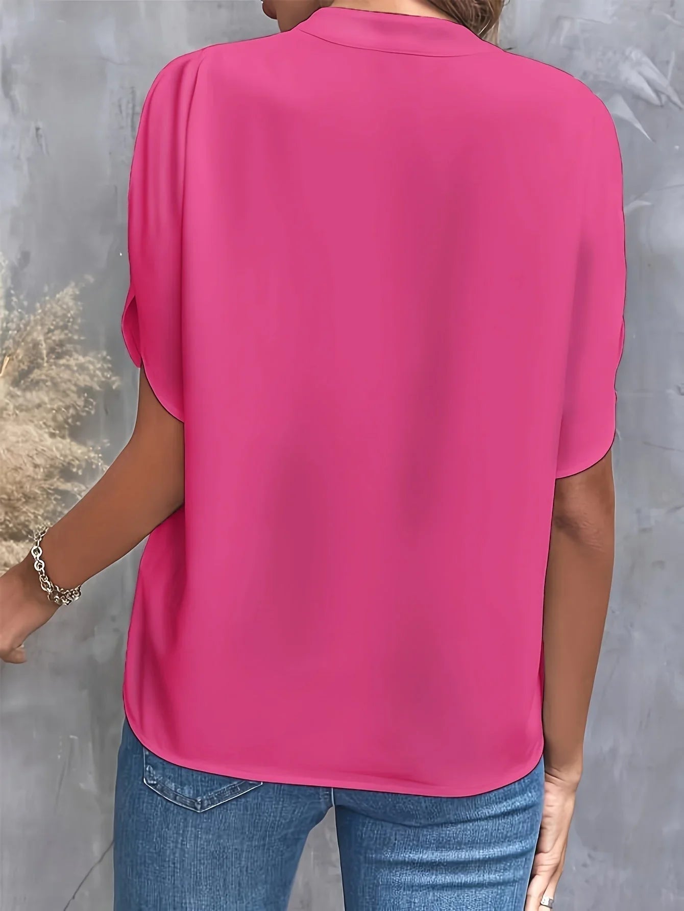 Camicia elegante scollo a V - Tina