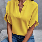 Camicia elegante scollo a V - Tina
