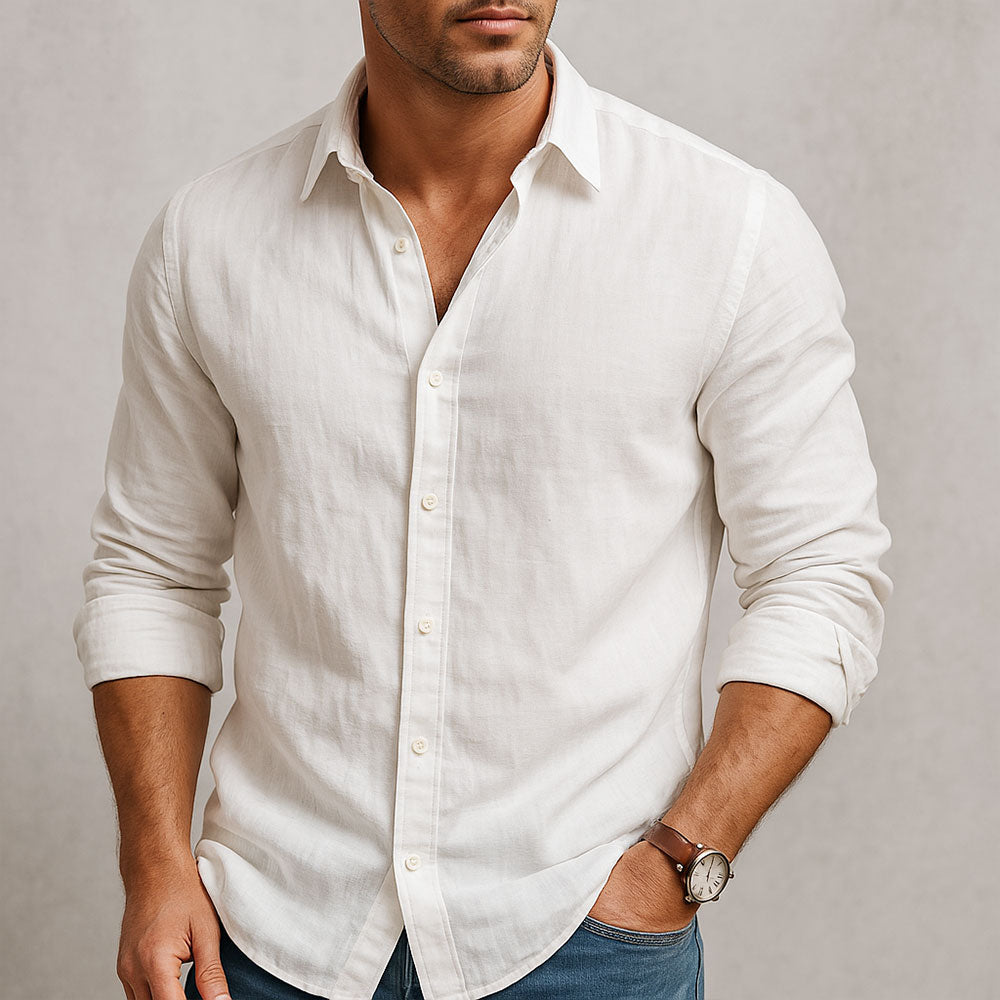 Camicia estiva traspirante elegante uomo - Enrico