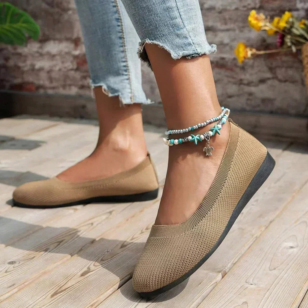 Scarpe ballerina traspiranti e antiscivolo - Eleonora