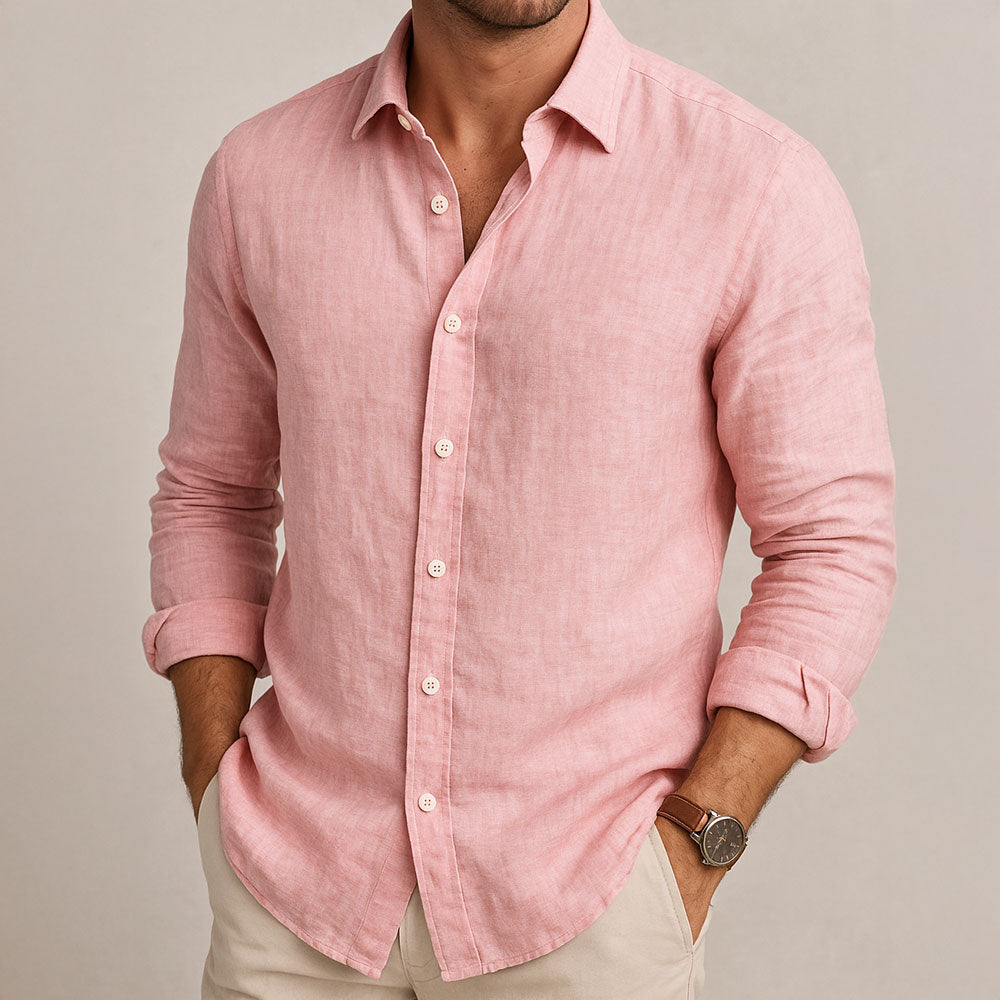 Camicia estiva traspirante elegante uomo - Enrico